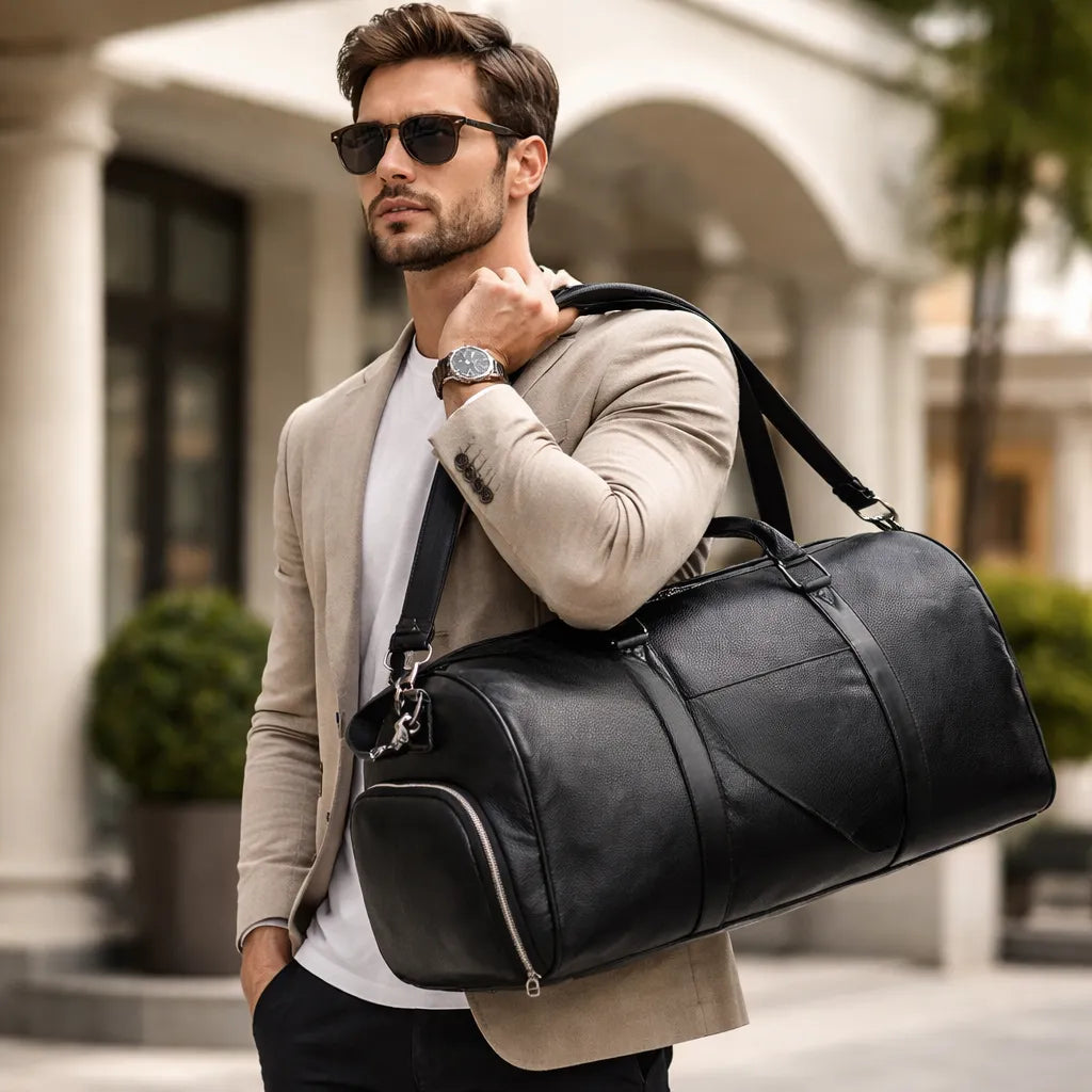 Bolsa de Viagem em Couro Nobile | URBANO'S