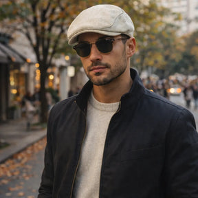 Boina Masculina em Camurça Suede | URBANO'S