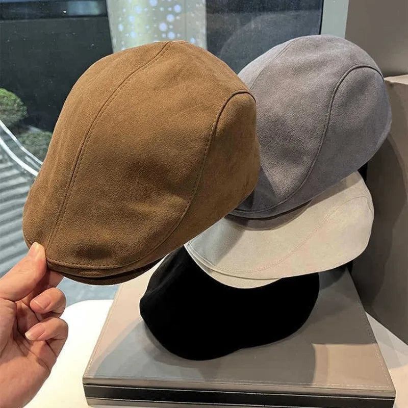Boina Masculina em Camurça Suede | URBANO'S