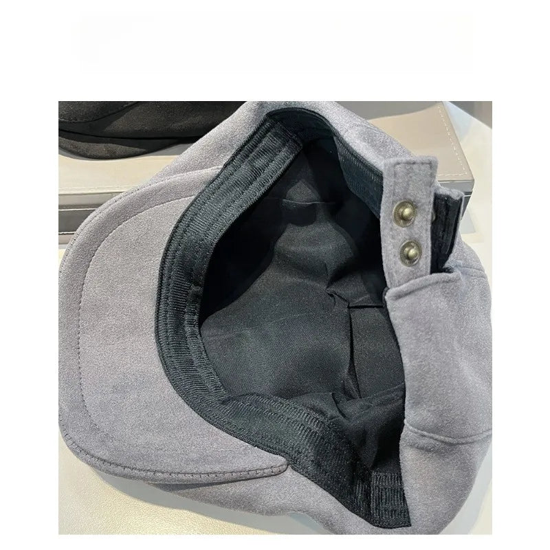 Boina Masculina em Camurça Suede | URBANO'S