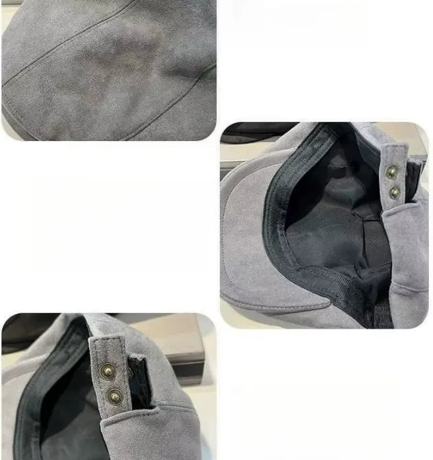 Boina Masculina em Camurça Suede | URBANO'S