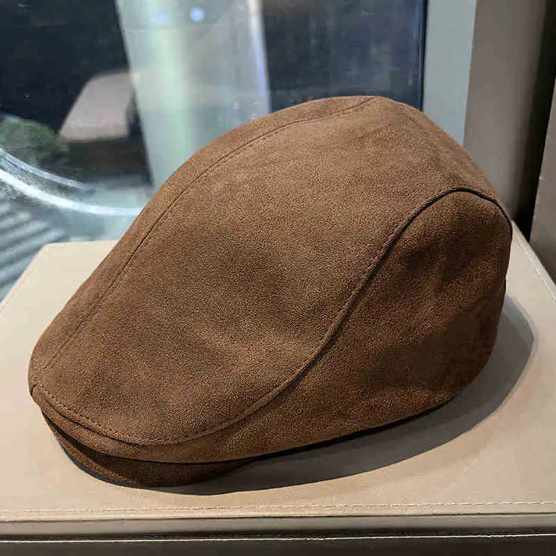 Boina Masculina em Camurça Suede | URBANO'S