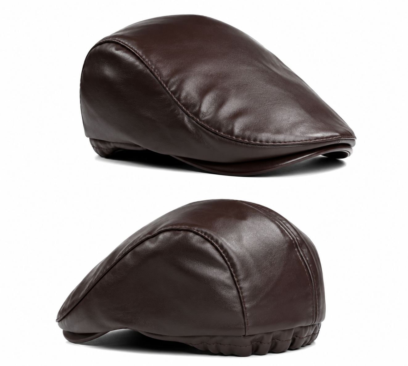 Boina Masculina em Couro Aspen | URBANO'S