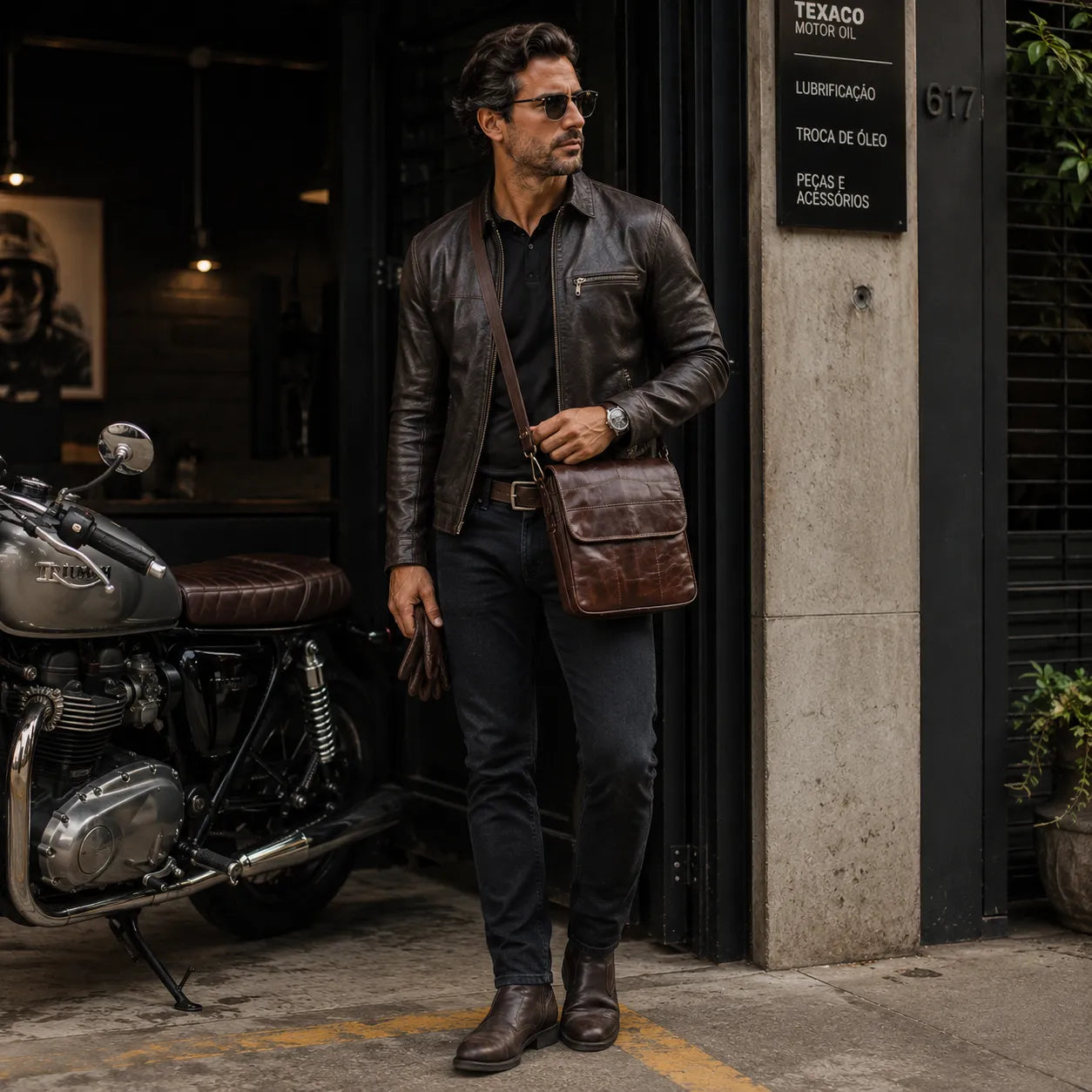 Bolsa Shoulder Bag Capri Marrom Siena | URBANO'S