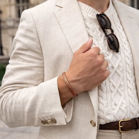 Pulseira Masculina Hammered | URBANO'S