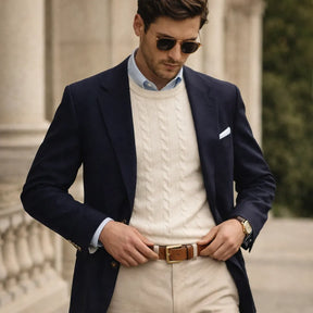 Cinto Masculino Modeno Cáqui | URBANO'S