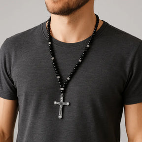 Corrente Masculina Rosário Cornalina | URBANO'S