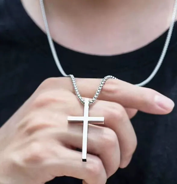 Corrente Masculina Silver Cross | URBANO'S