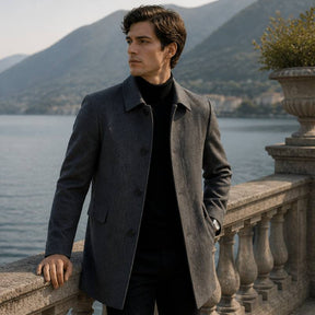 Jaqueta Masculina Estilo Blazer Grigio | URBANO'S