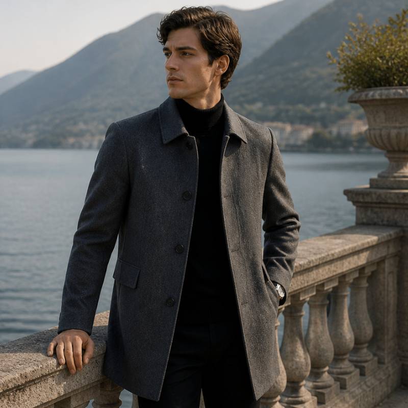 Jaqueta Masculina Estilo Blazer Grigio | URBANO'S