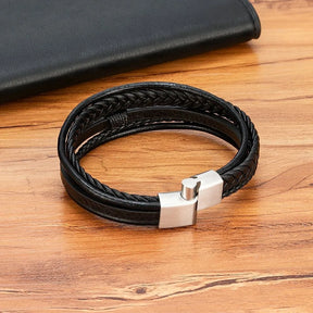 Pulseira Masculina Forge Preta | URBANO'S