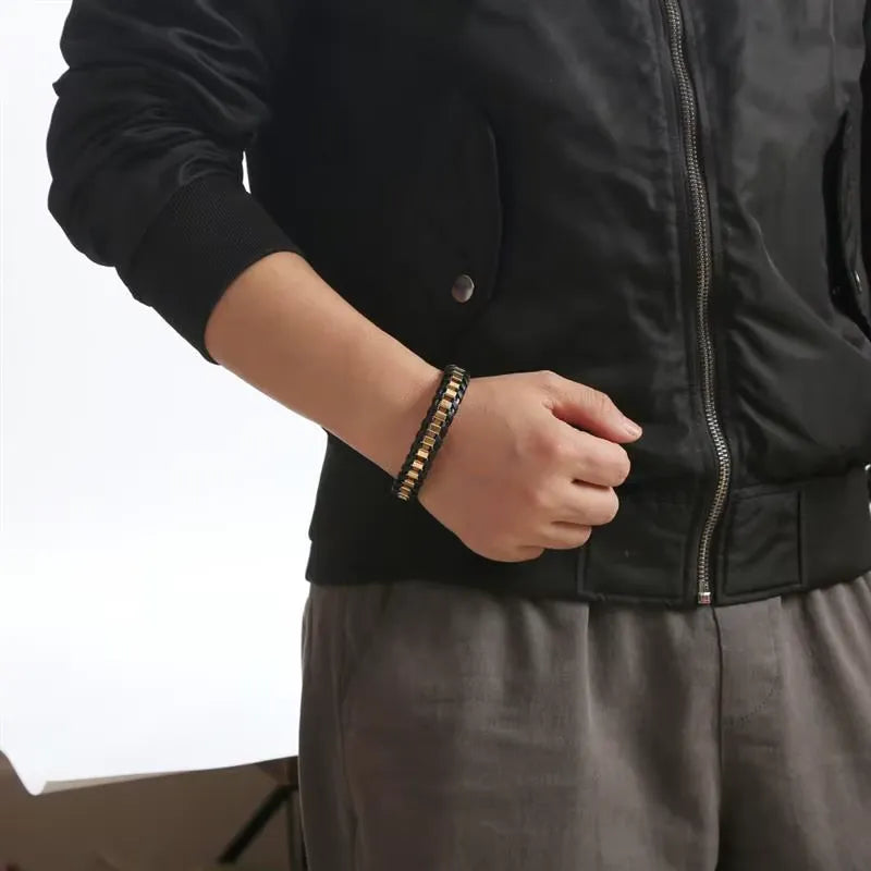 Pulseira Masculina Stinger Dourado | URBANO'S