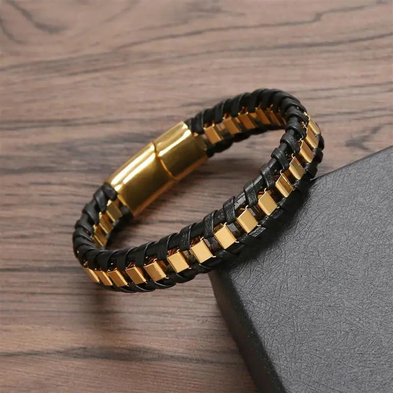 Pulseira Masculina Stinger Dourado | URBANO'S