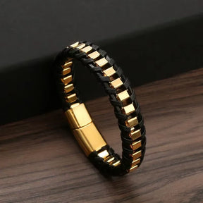 Pulseira Masculina Stinger Dourado | URBANO'S