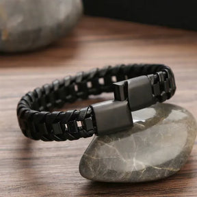 Pulseira Masculina Stinger Preta | URBANO'S