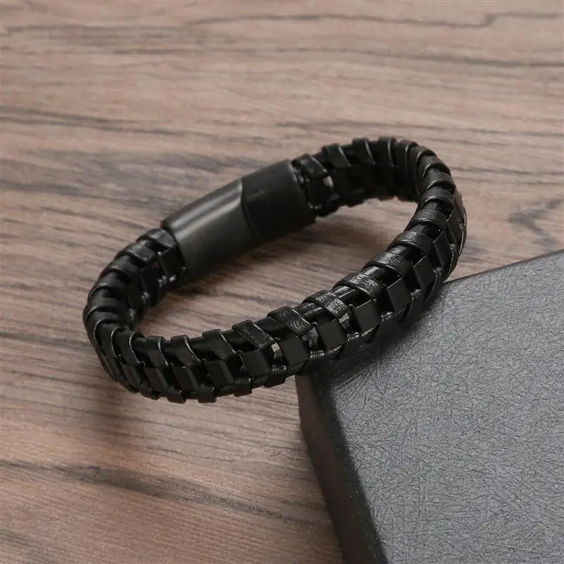 Pulseira Masculina Stinger Preta | URBANO'S
