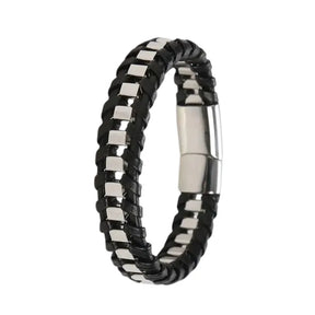 Pulseira Masculina Stinger Prata | URBANO'S