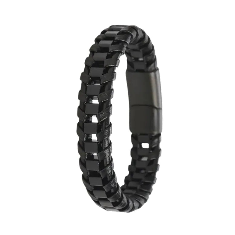 Pulseira Masculina Stinger Preta | URBANO'S