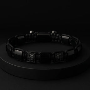 Pulseira Masculina Stone Obsidian | URBANO'S