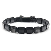 Pulseira Masculina Stone Obsidian | URBANO'S