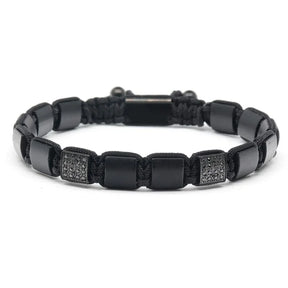 Pulseira Masculina Stone Obsidian | URBANO'S