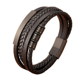 Pulseira Masculina Trivo Preto | URBANO'S