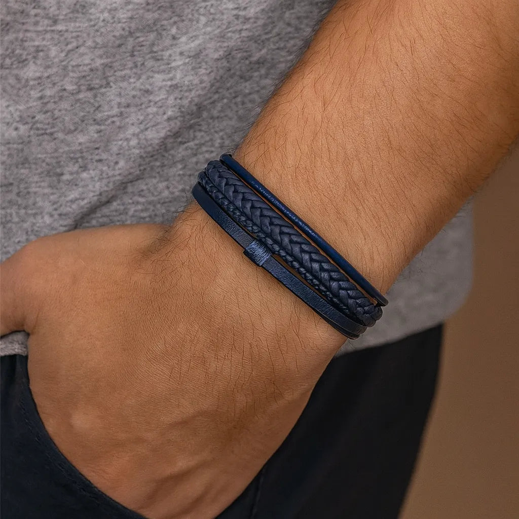 Pulseira Masculina Forge Azul | URBANO'S