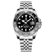 Relógio Automático Preto Cinza GMT Date Jubilee | URBANO'S