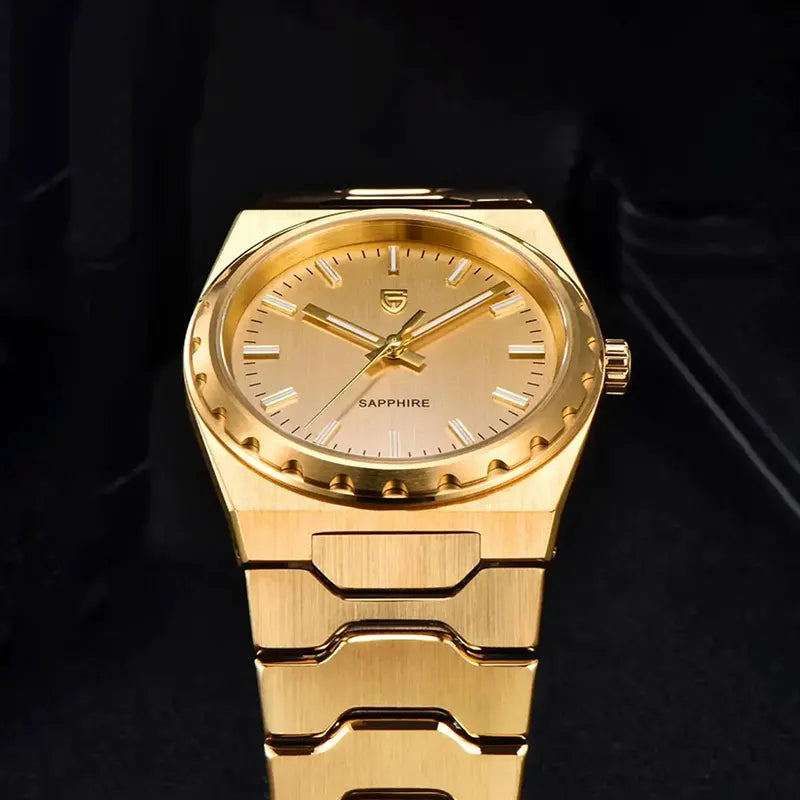 Relógio Quartzo Ultra Slim VLX Dourado | URBANO'S