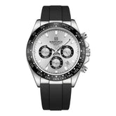 Relógio Cronógrafo Prata Daytona Sport | URBANO'S
