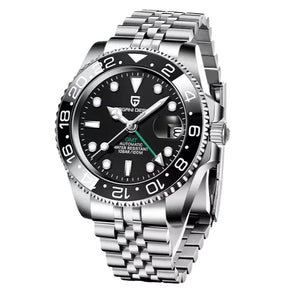 Relógio Automático Preto GMT Date Jubilee | URBANO'S