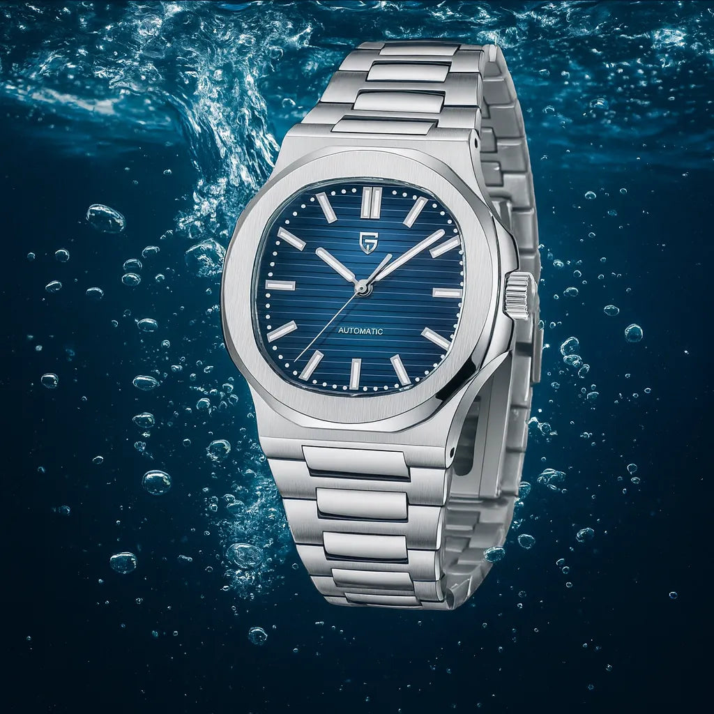 Relógio Automático Azul Nautic | URBANO'S