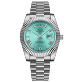 Relógio Quartzo Azul Turqueza President Date | URBANO'S