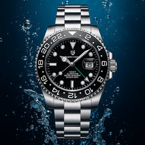 Relógio Automático Preto GMT Date | URBANO'S