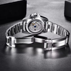 Relógio Automático Vermelho Azul GMT Date Jubilee | URBANO'S