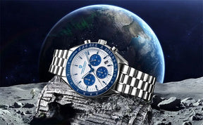Relógio Cronógrafo Azul Sky Moon | URBANO'S