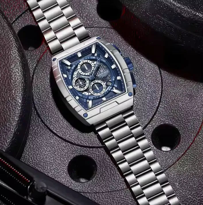 Relógio Cronógrafo Azul Force King | URBANO'S