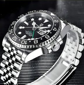 Relógio Automático Preto GMT Date Jubilee | URBANO'S