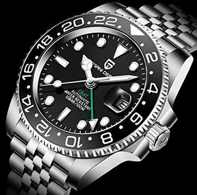 Relógio Automático Preto GMT Date Jubilee | URBANO'S