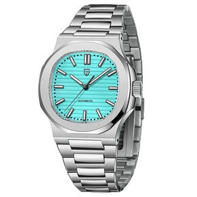 Relógio Automático Azul Turquesa Nautic | URBANO'S