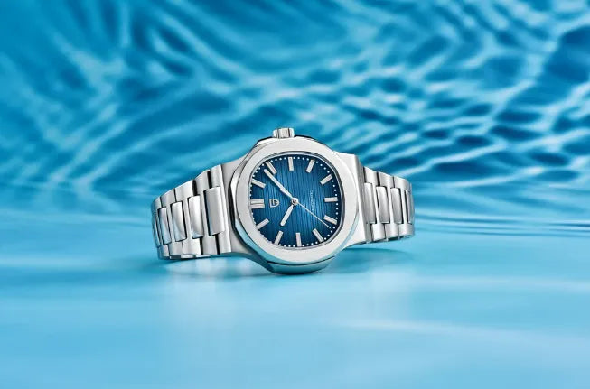 Relógio Automático Azul Nautic | URBANO'S