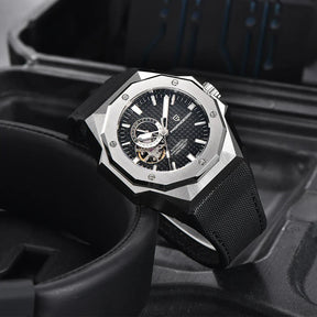 Relógio Automático Prata Preto Royal | URBANO'S