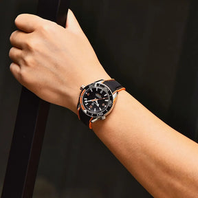 Relógio Automático Laranja Sea King | URBANO'S