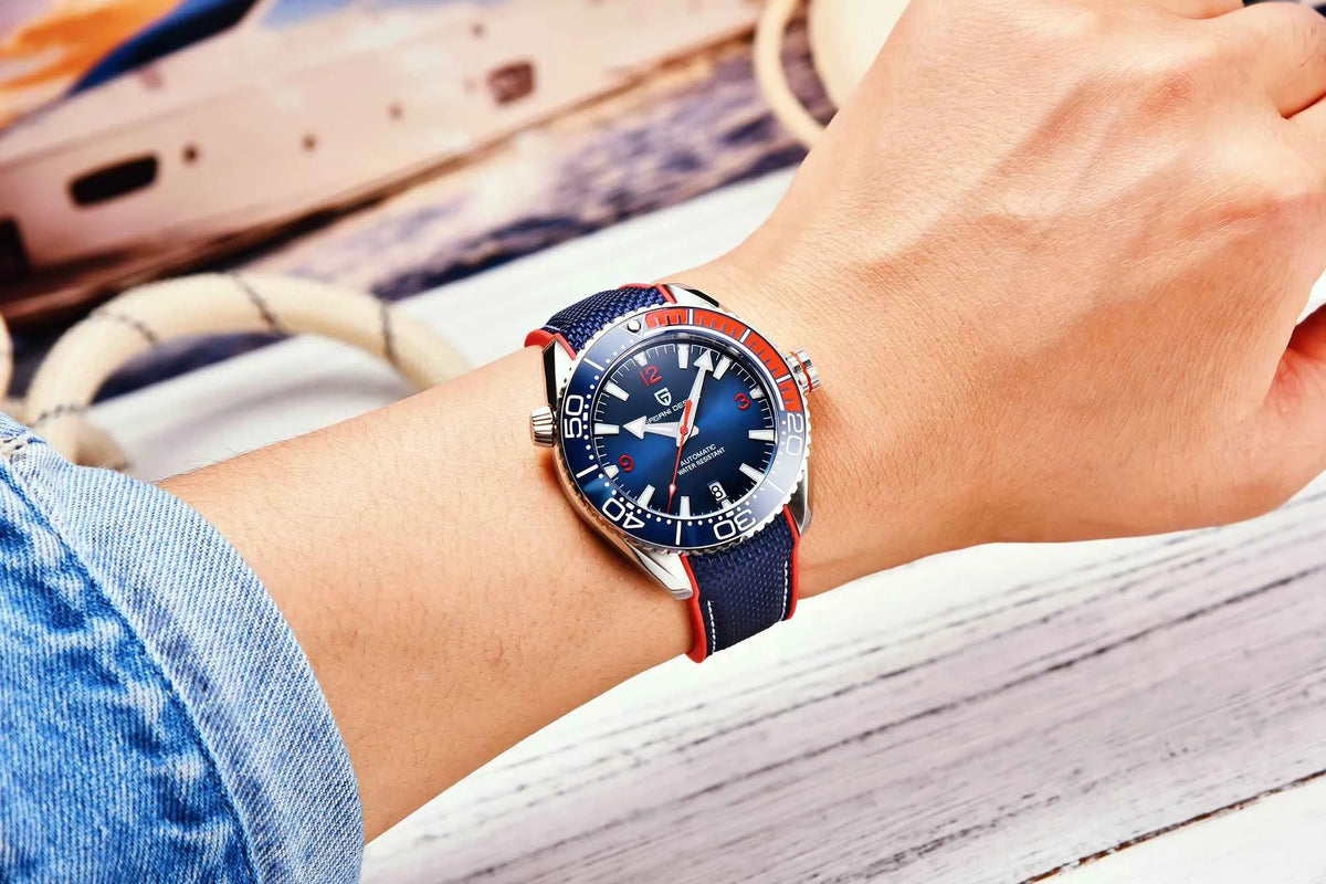 Relógio Automático Azul Sea King | URBANO'S