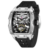 Relógio Automático Prata Spectra Tourbillon | URBANO'S