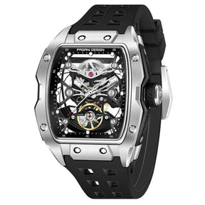 Relógio Automático Prata Spectra Tourbillon | URBANO'S