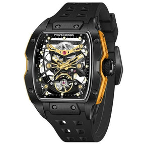 Relógio Automático Preto Spectra Tourbillon | URBANO'S