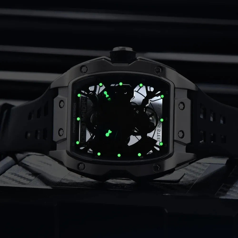 Relógio Automático Prata Spectra Tourbillon | URBANO'S