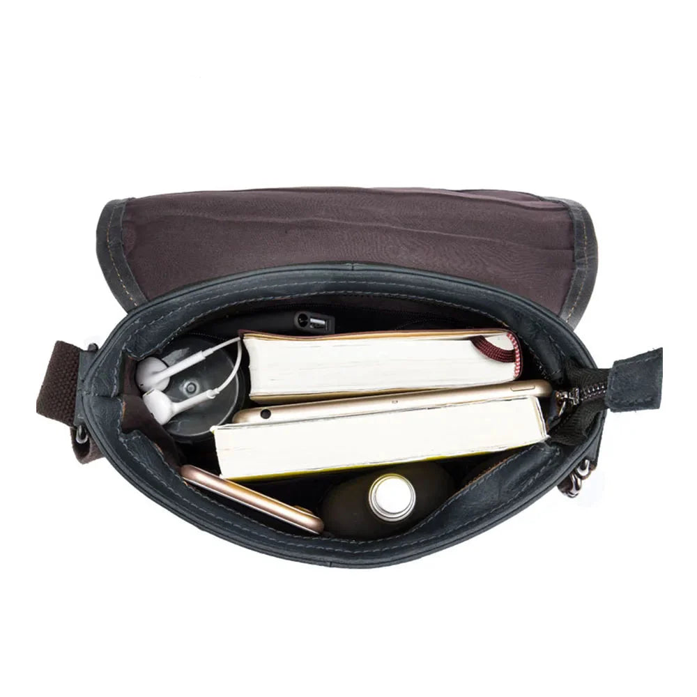 Shoulder Bag Masculina Chicago Preta | URBANO'S