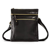 Shoulder Bag em Couro Legítimo Vicenza Preta | URBANO'S